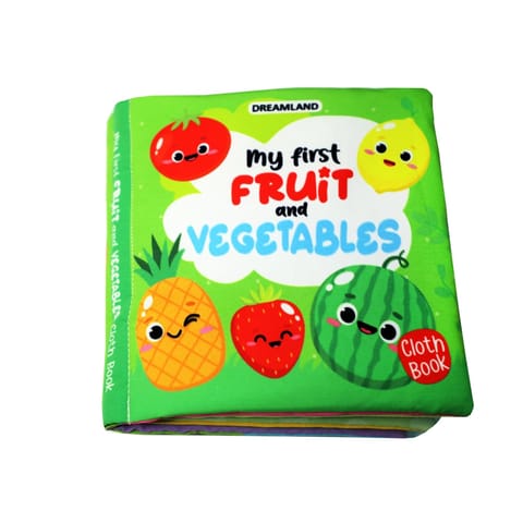 Dreamland Publications - Cloth Book - My first Fruits and Vegetables