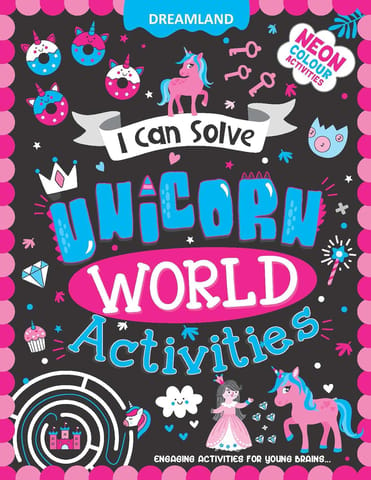 Dreamland Publications - I Can Solve Unicorn World Activities