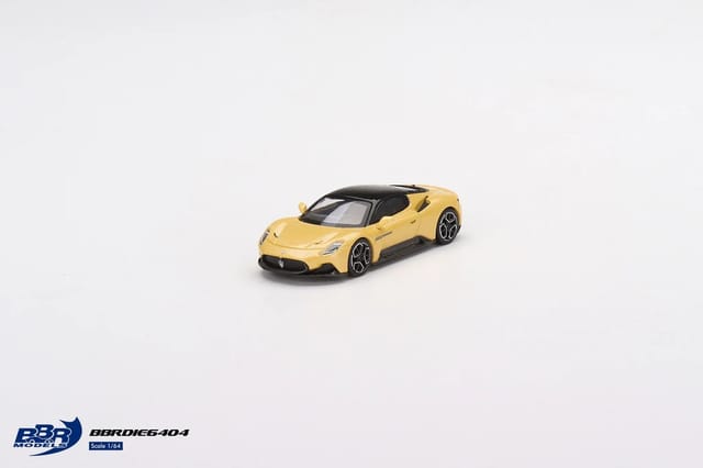 BBR Models - Maserati MC20 Giallo Genio - Yellow