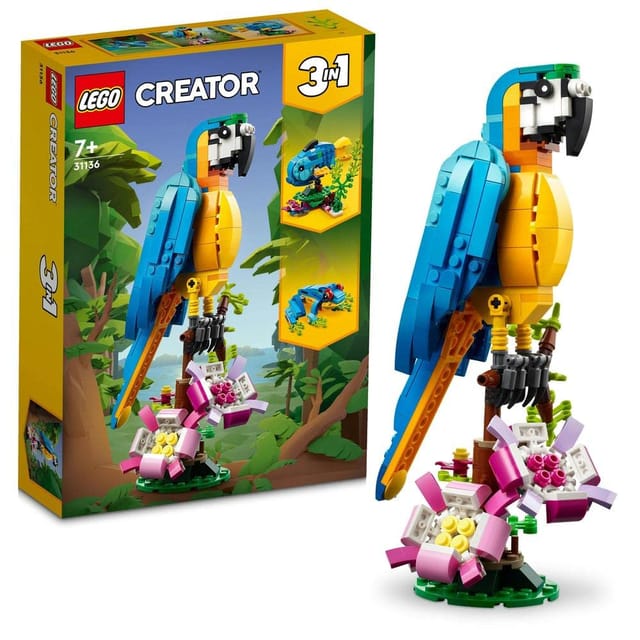 Lego Creator Exotic Parrot 31136