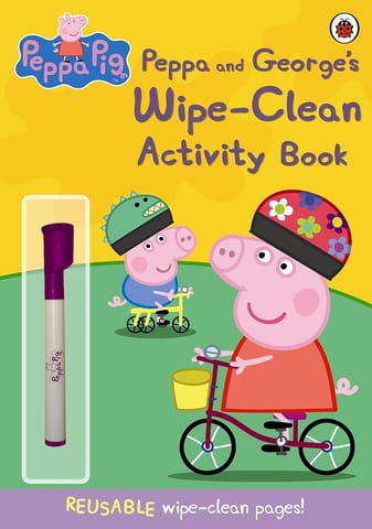 Peppa Pig: Peppa And George's Wipe-Clean Activity Book