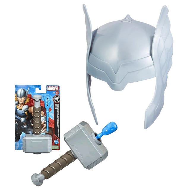 Hasbro Marvel Thor Mask Hero & Hammer Strike