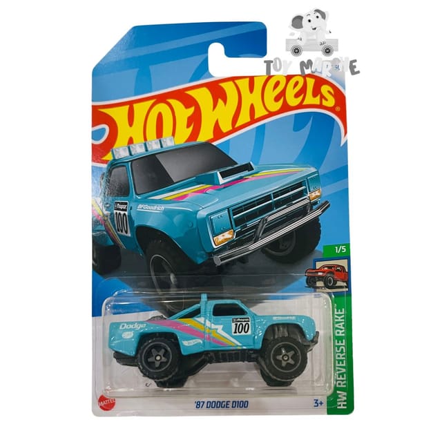 Hot Wheels HW Reverse Rake '87 Dodge D100