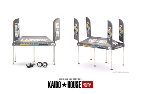 Mini GT Kaido House Greddy Tent V1