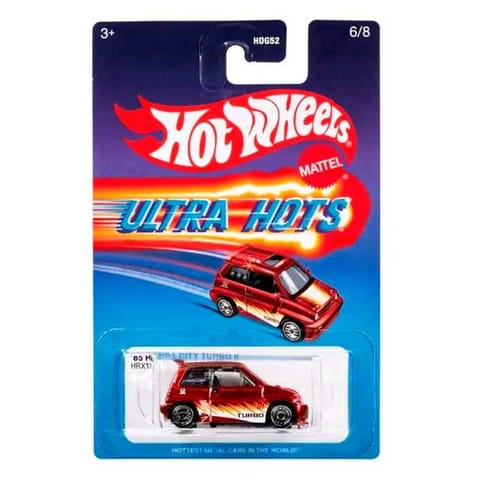 (Card Damaged/ Blister Broken) Hot Wheels Ultra Hots '85 Honda City Turbo