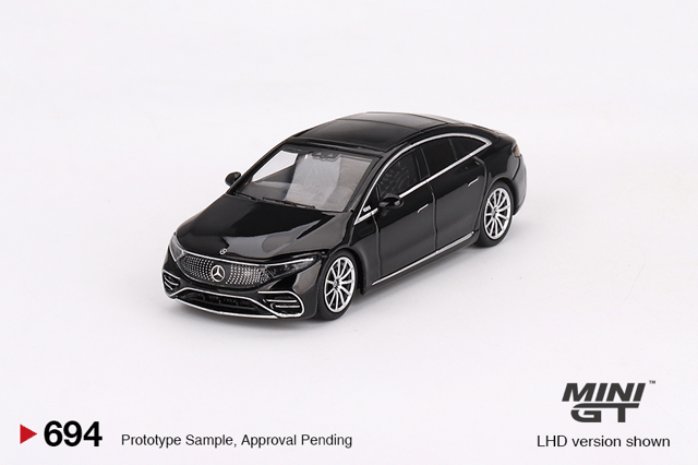 Mini Gt Mercedes Benz EQS 580 4Matic Black