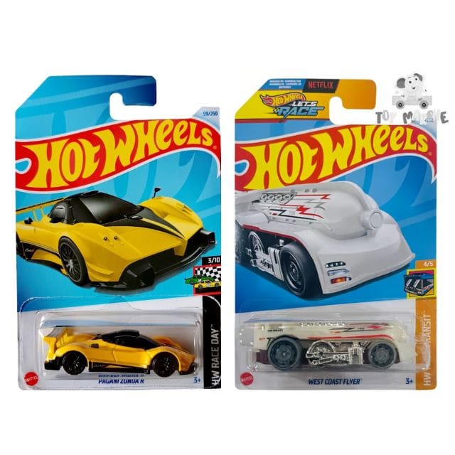 Hot Wheels Pagani Zonda R & West Coast Flyer