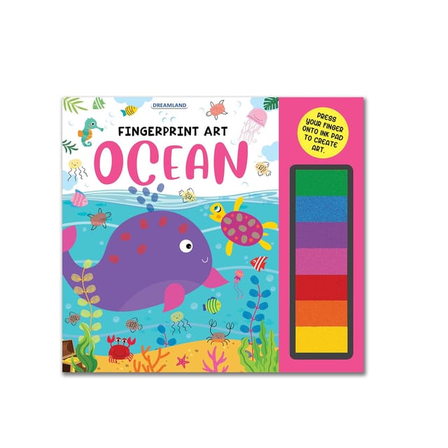 Fingerprint Art Books - Ocean
