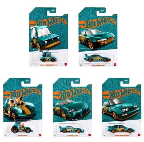 Hot Wheels 56th Anniversary - 5 car set