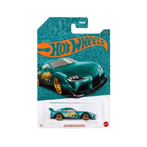 (Card Damaged/ Blister Broken) Hot Wheels 56th Anniversary Pearl and Chrome - '20 Toyota GR Supra