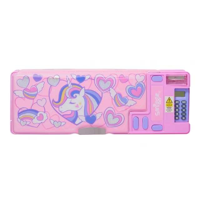 Smiggle Fly High Pop Out Pencil Case Unicorn Pink