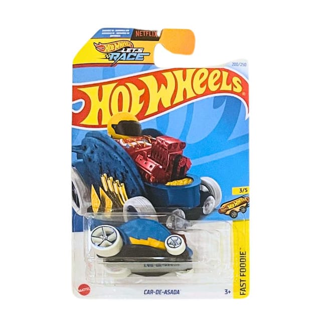 Hot Wheels Fast Foodie Car-De-Asada