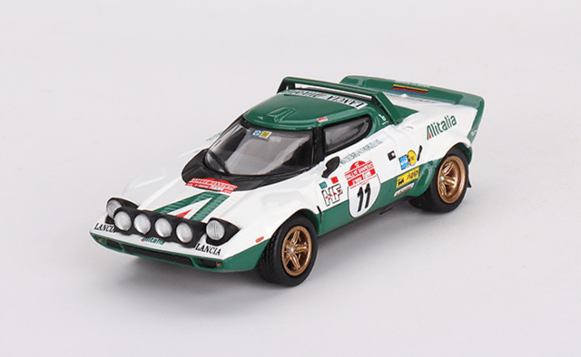 Mini GT Lancia Stratos HF 1975 Rally Sanremo Winner #11