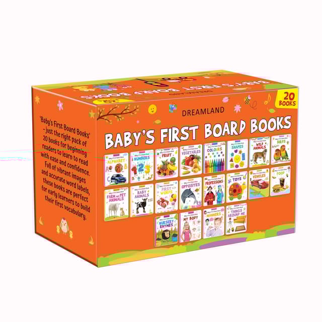 Dreamland Publications - BABY'S FIRST BOARD BOOKS (A SET OF 20 BOOKS)