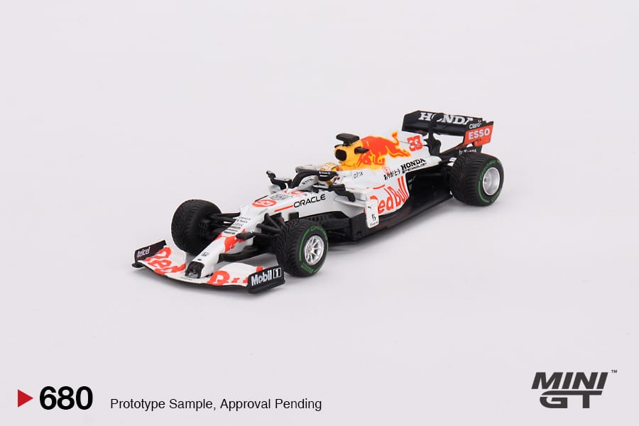 ミニカー Red Bull Racing RB16B Max Verstappen Mini GT Red Bull Racing RB16B #33 - Max Verstappen
