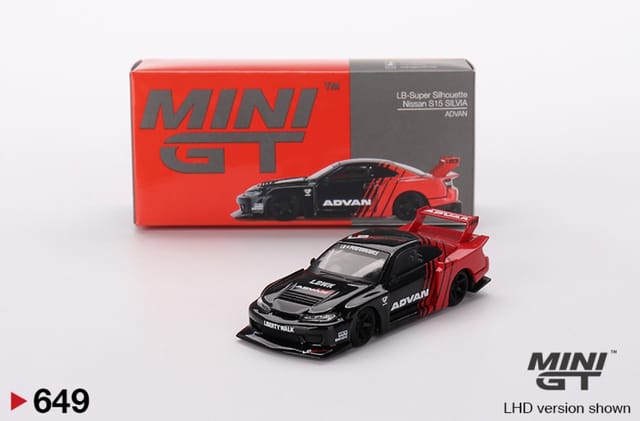 ミニカー MINI GT LB-Super Silhouette Nissan S15 Amazon | MINI GT 1/64 ニッサン シルビア (S15) LB-Super Silhouette