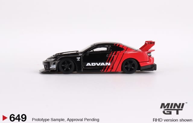 Mini GT LB-Super Silhouette - Nissan S15 SILVIA - ADVAN