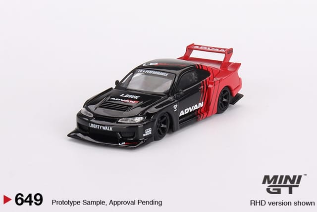 Mini GT LB-Super Silhouette - Nissan S15 SILVIA - ADVAN