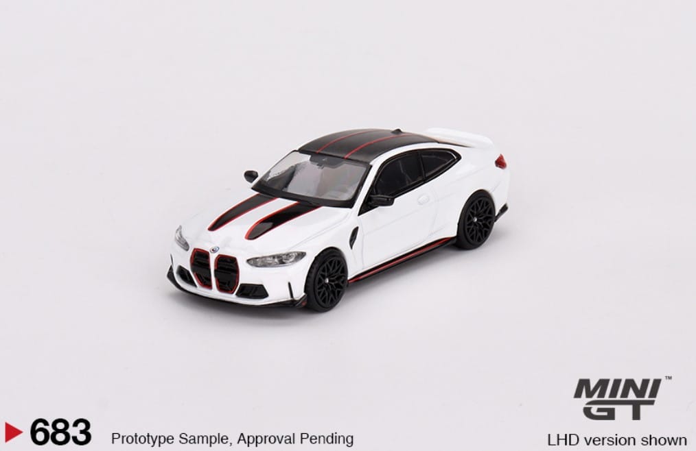 ミニカー MINI GT BMW M4 M-Performance Alpine Whit Mini GT BMW M4 M-performance (G82) Alpine White - MGT00346 1