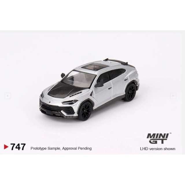 Mini GT 747 Lamborghini Urus Performante Grigio Nimbus