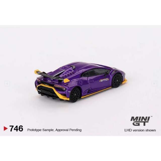 Mini GT 746 Lamborghini Huracan STO Viola Pasifae