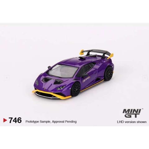 minigt ウラカン　Lamborghini Huracán GT Mini GT 746 Lamborghini Huracan STO Viola Pasifae