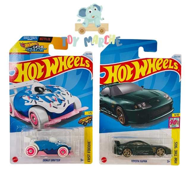Hot Wheels HW The '90s Toyota Supra And Fast Foodie Donut Drifter