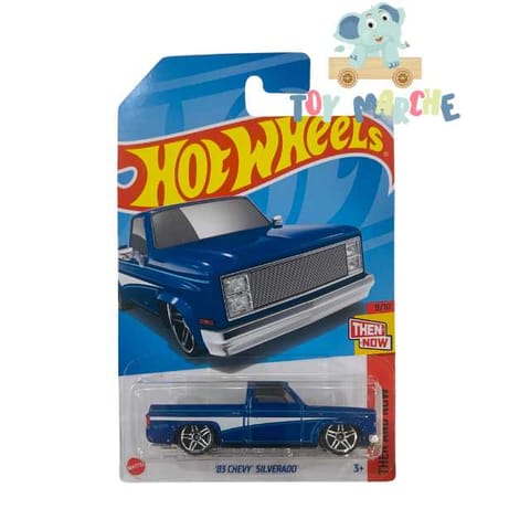 (Card Damaged/ Blister Broken) Hot Wheels Then And Now '83 Chevy Silverado