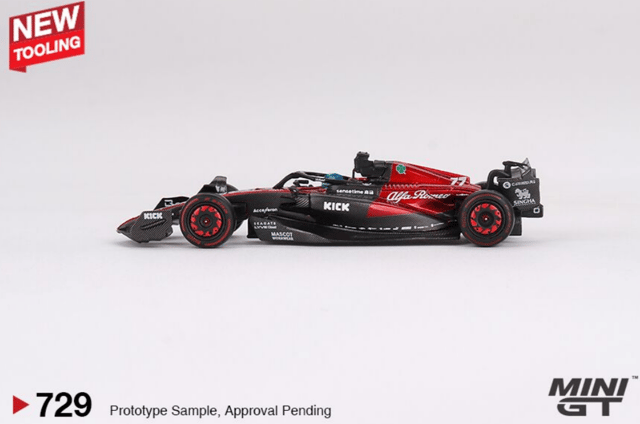 ミニカー Alfa Romeo F1 KICK Belgian GP2023 ミニカー Alfa Romeo F1 KICK Belgian GP2023 Alfa Romeo F1