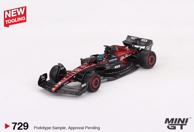 ミニカー Alfa Romeo F1 KICK Belgian GP2023 ミニカー Alfa Romeo F1 KICK Belgian GP2023 Alfa Romeo F1