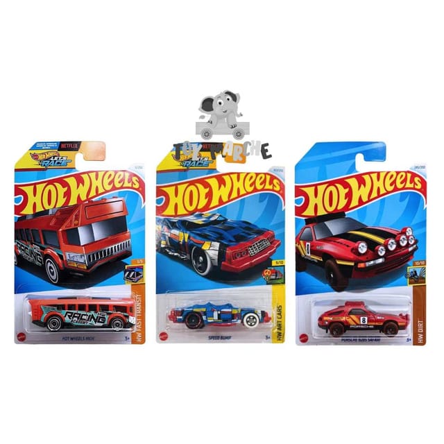 Hot Wheels Fast Transit Hot Wheels High, Speed Bump, Porsche 928S Safari
