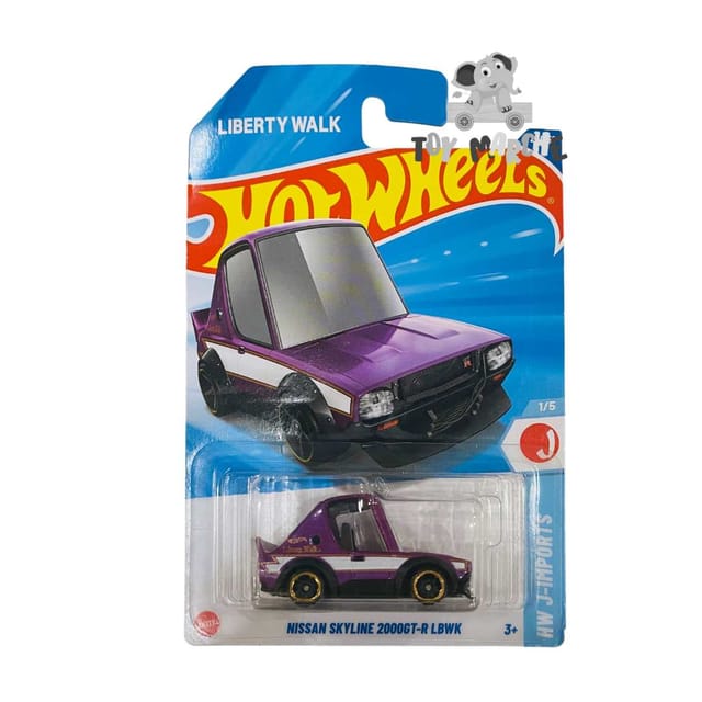 Hot Wheels HW HW J-Imports Nissan Skyline 2000GT-R LBWK (Blister Broken )