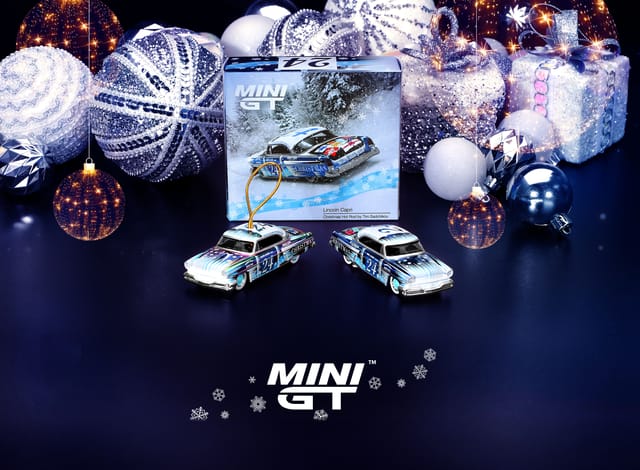 Mini GT 888 Lincoln Capri Christmas Hot Rod by Tim Sadchikov