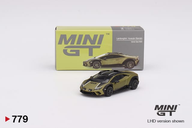 Mini GT Lamborghini Huracan Sterrato - Verde Gea Matt