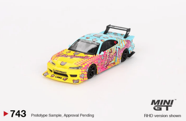 Mini GT Nissan LB-Super Silhouette S15 Silvia LBWK Kuma