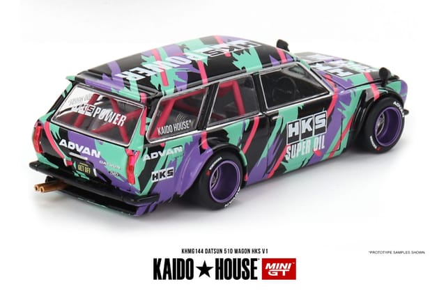ミニカー Kaido House Datsun 510 Wagon //033 Kaido House x Mini GT Datsun 510 4×4 Wagon Kaido Offroad V2