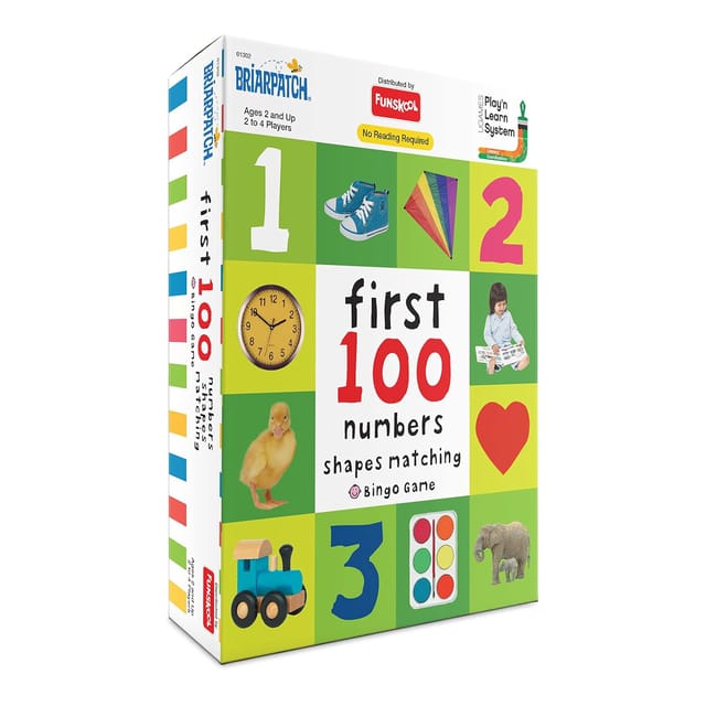 Funskool Games, First 100 Numbers Shapes