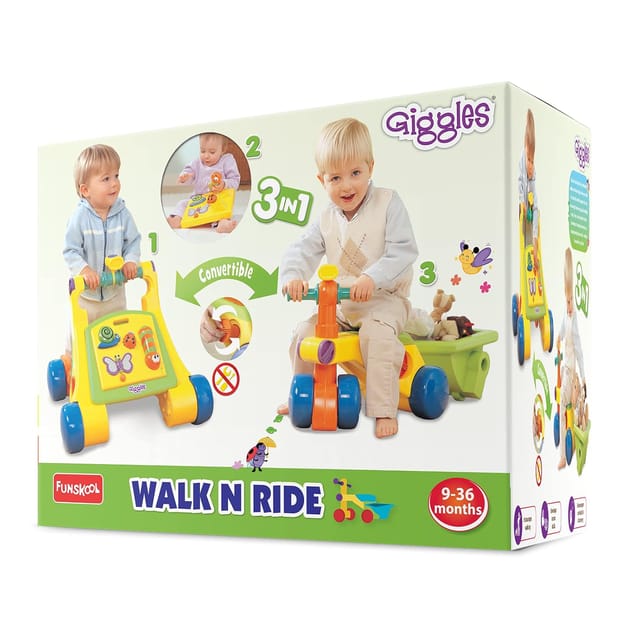 Funskool Giggles - Walk N Ride