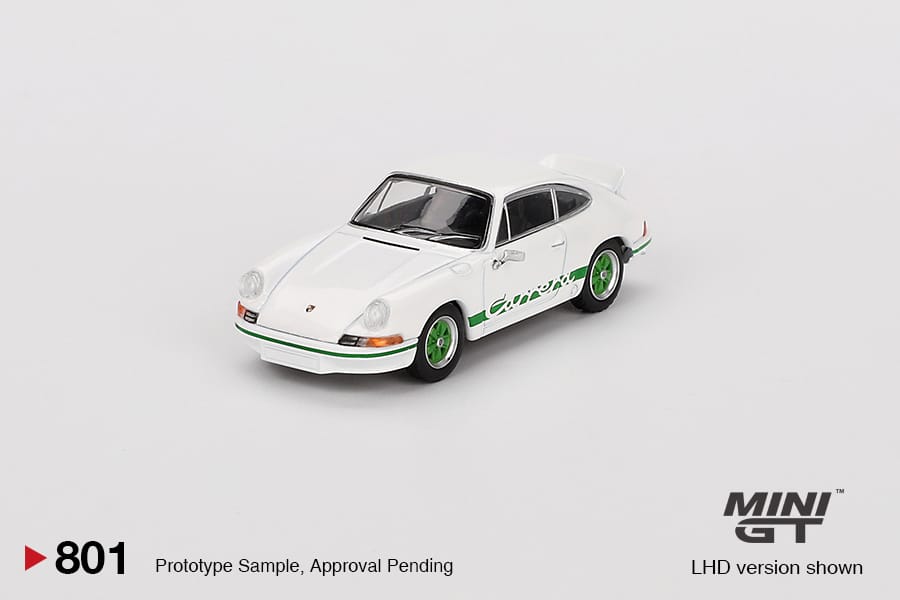 Mini GT Porsche 911 Carrera RS 2.7 - Grand Prix White with