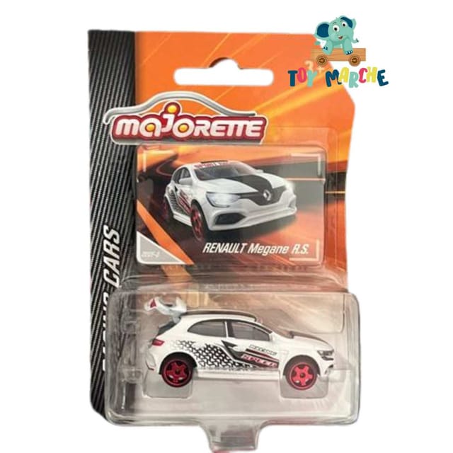Majorette Racing Cars Renault Megane R.S. - White