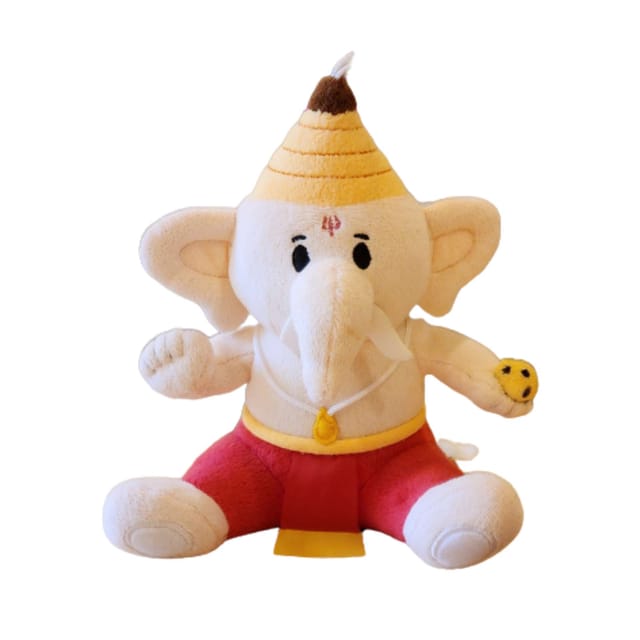Modi Toys Baby Ganesha Medium Mantra Singing Plush 11 Inch