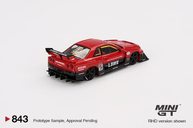 ミニカー Trissu93 SKYLINE SILHOUETTE LB-ER34 Hot Wheels SET: Premium Car Culture Nissan Silhouette & LB