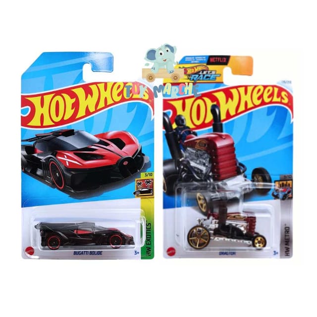 Hot Wheels Bugatti Bolide And Dragtor