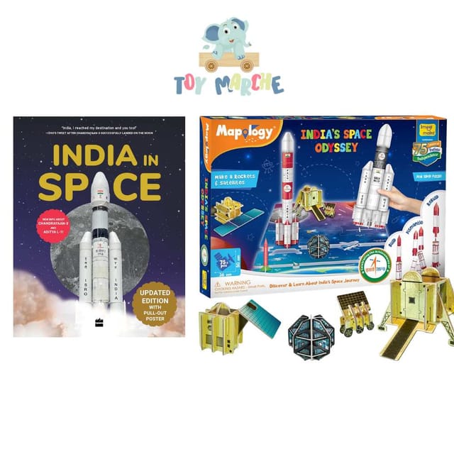 Imagimake Mapology India's Space Odyssey And India In Space by HarperCollins Publishers India (Paperback)