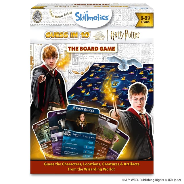 Skillmatics Guess in 10: Harry Potter Board Game Trivia game