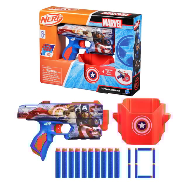 Nerf Marvel Captain America Blaster