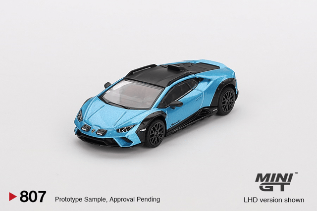 Mini GT 807 Lamborghini Huracán Sterrato Blu Aegir