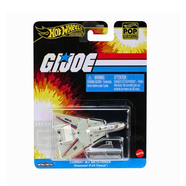 Hot Wheels Pop Culture GI Joe Combat Jet Skystriker