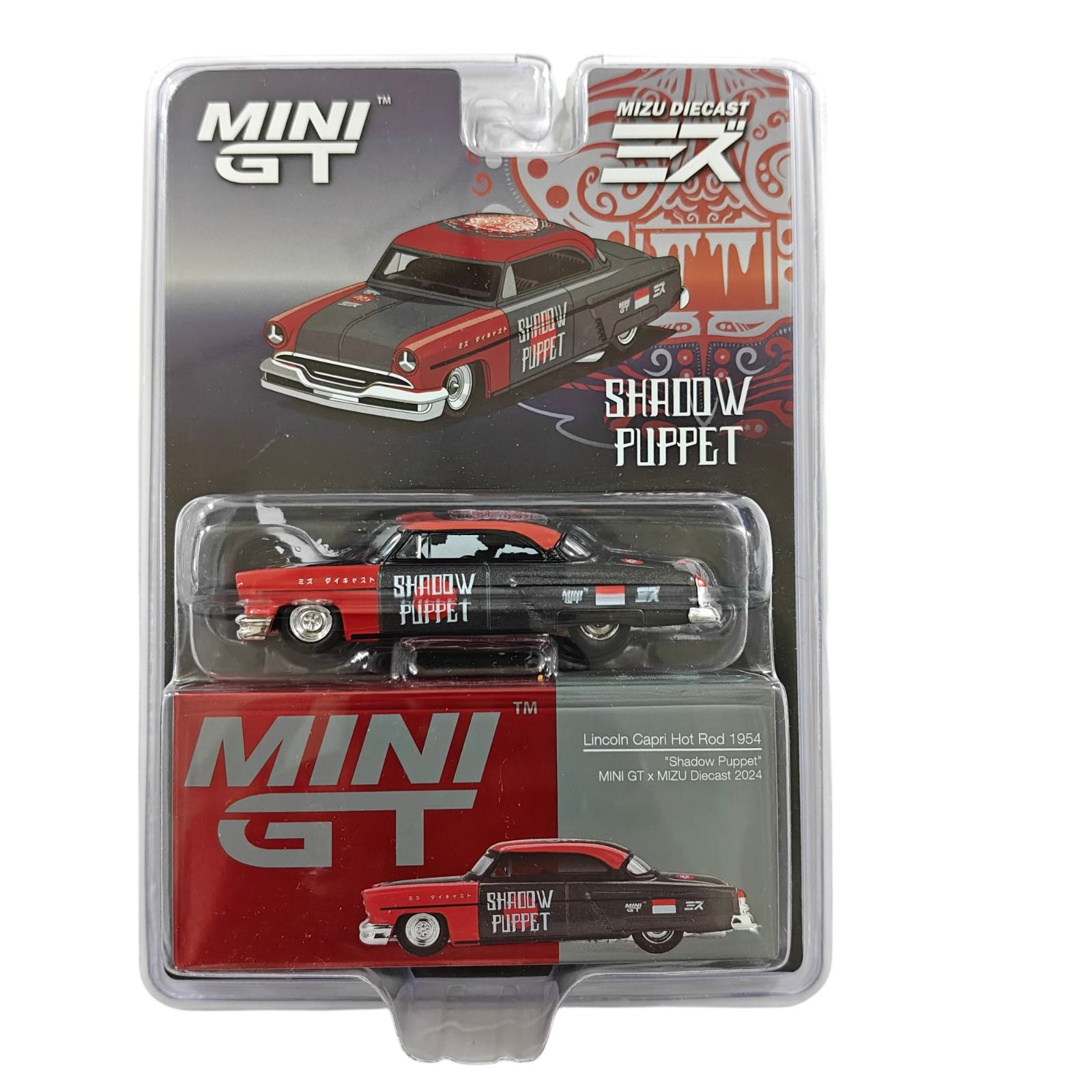 Mini GT 874 Lincoln Capri Hot Rod 1964 Shadow Puppet