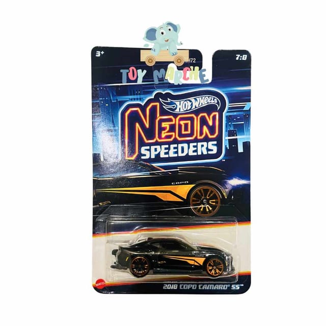 Hot Wheels Neon Speeders 2018 Copo Camaro SS